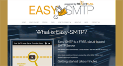 Desktop Screenshot of easy-smtp.com