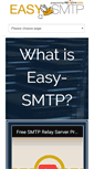 Mobile Screenshot of easy-smtp.com